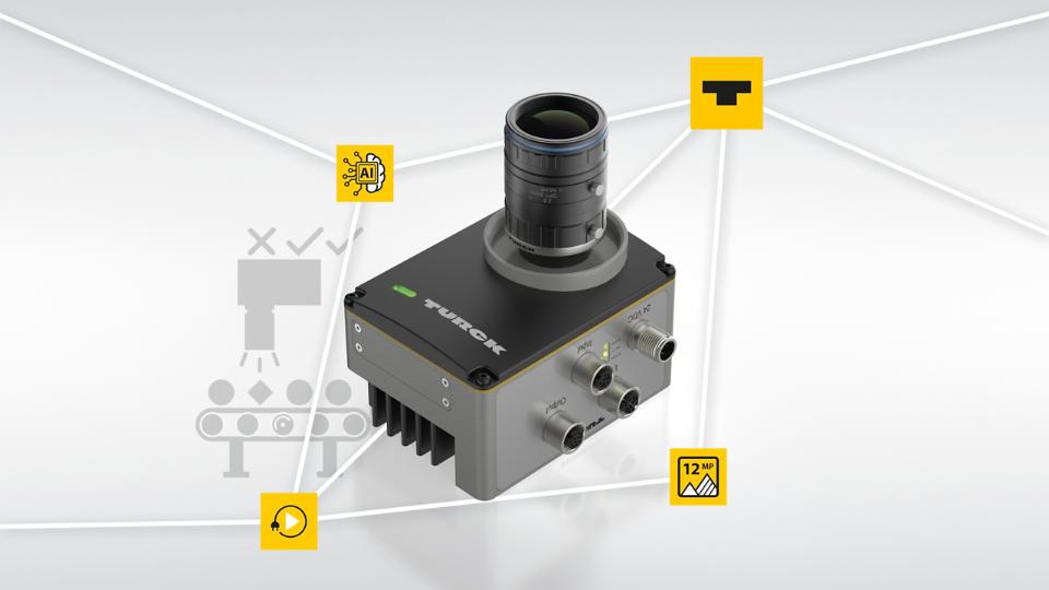 Nyt AI-kamera fra TURCK revolutionerer industriel billedbehandling