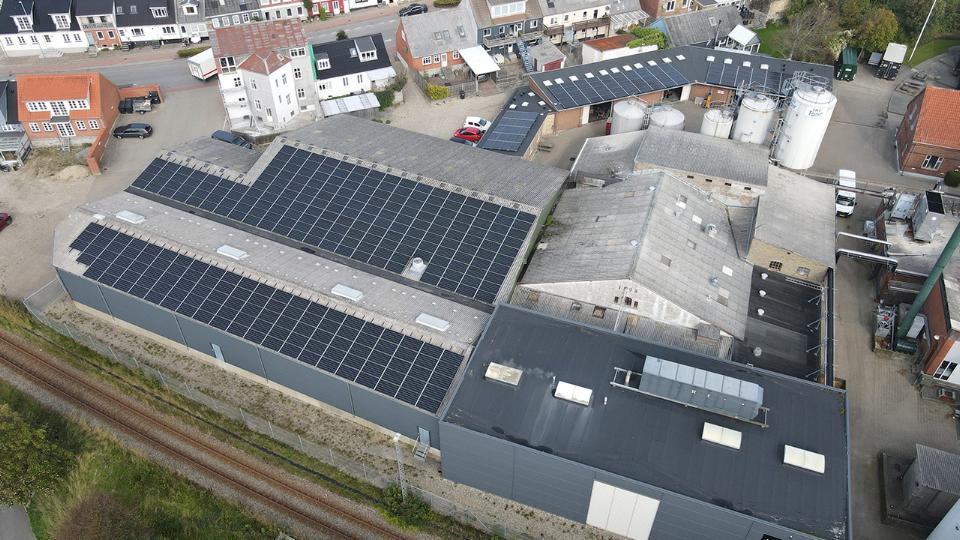 Thisted Bryghus: En solcelleinvestering der hurtigt gav afkast