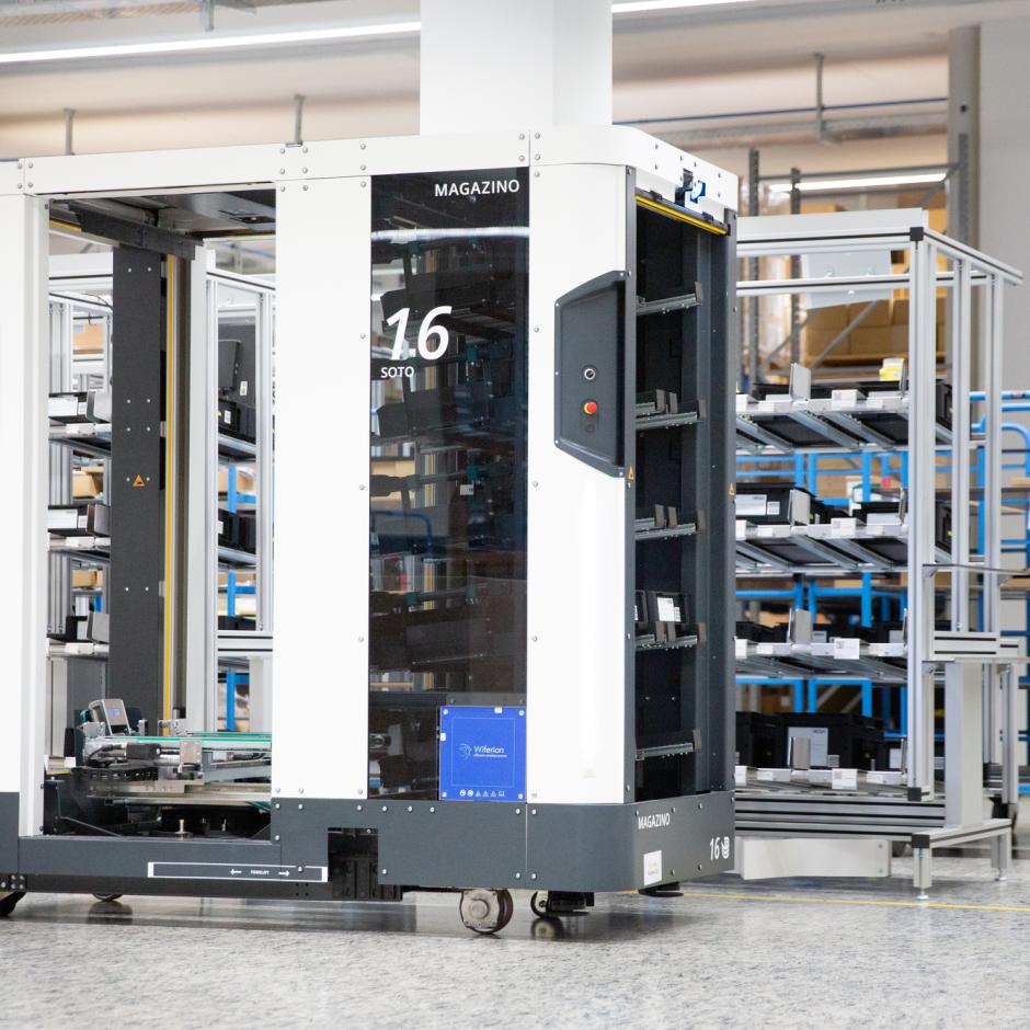 SOTO: Intelligent Material Supply for Automated Processes