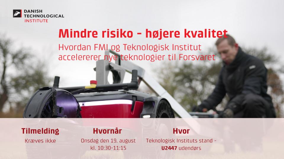 Mindre risiko - højere kvalitet