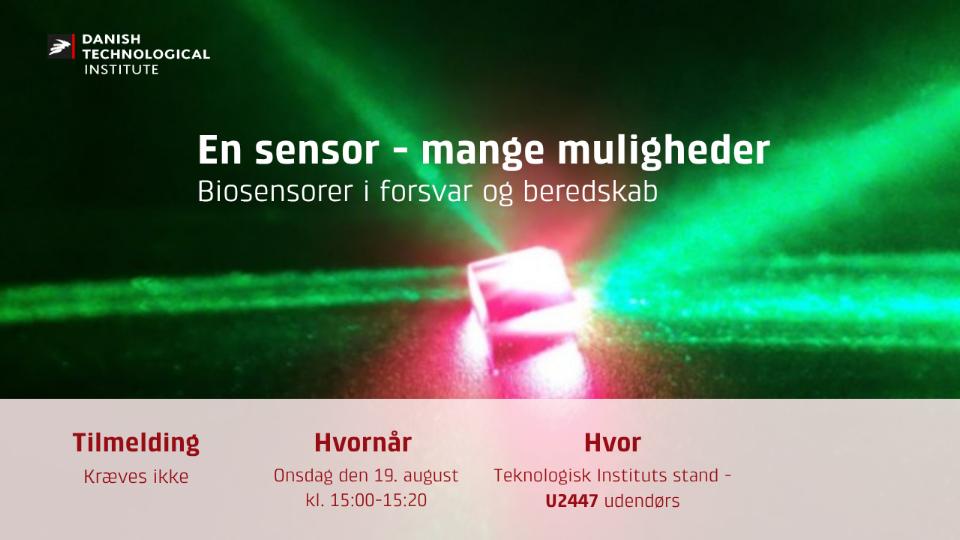 En sensor – mange muligheder