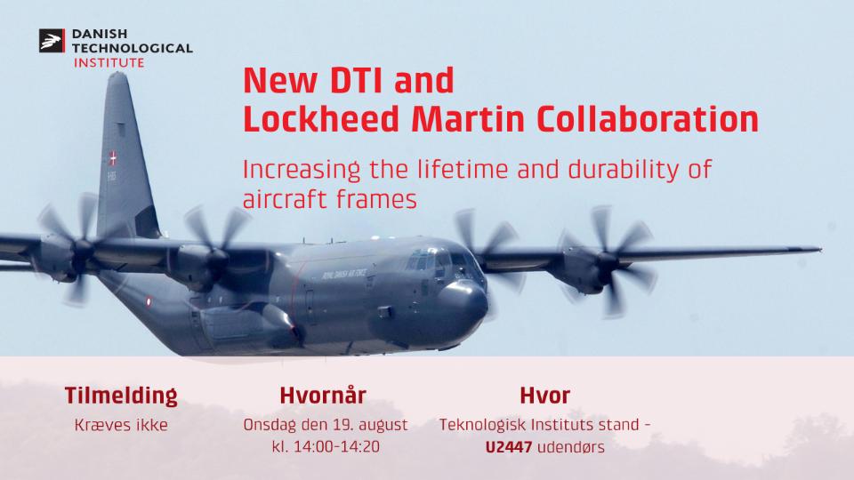 New DTI and Lockheed Martin collaboration