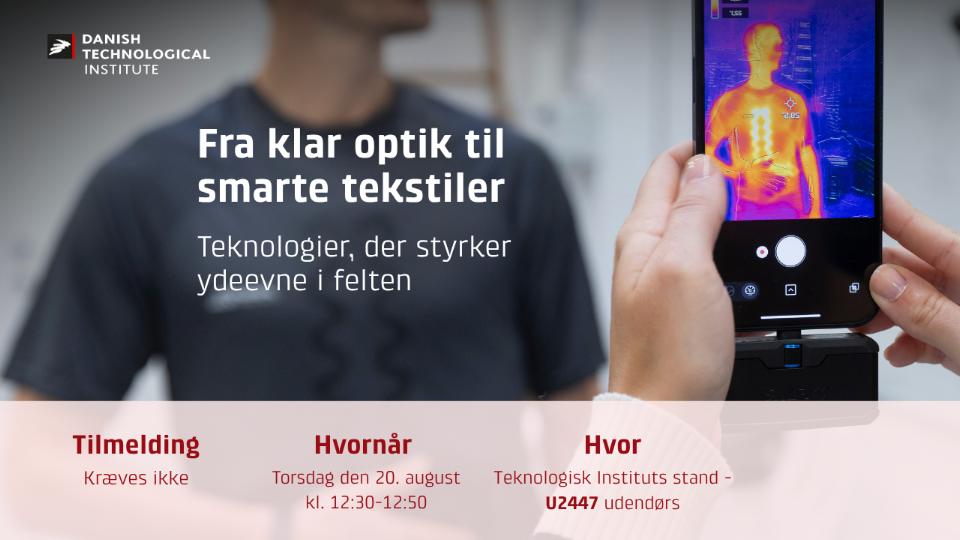 Fra klar optik til smarte tekstiler