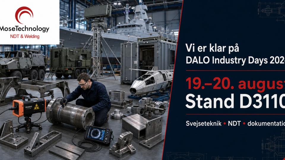 Mose Technology deltager på DALO Industry Days 2026