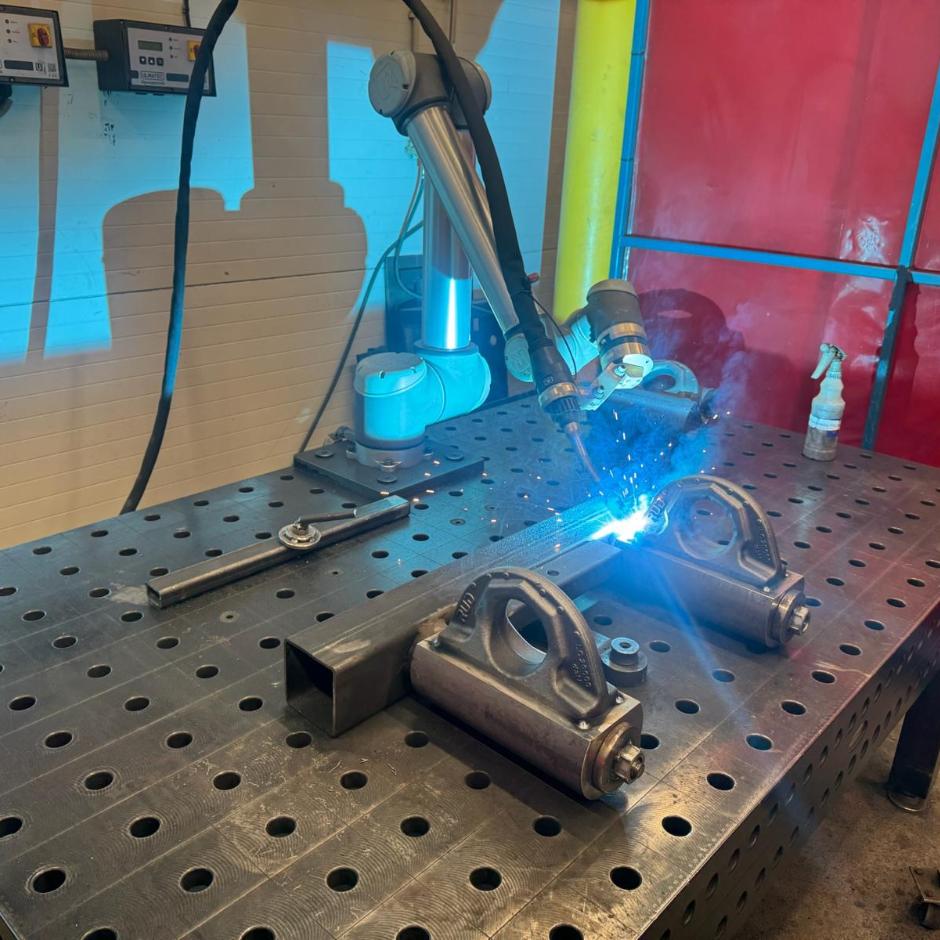 Welded table size parts