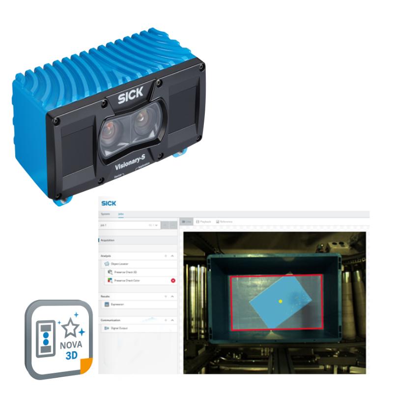 Rgb Camera For Inspection Visionary-S Presence Inspection: 3D-Visionkamera med RGB-smartsensor