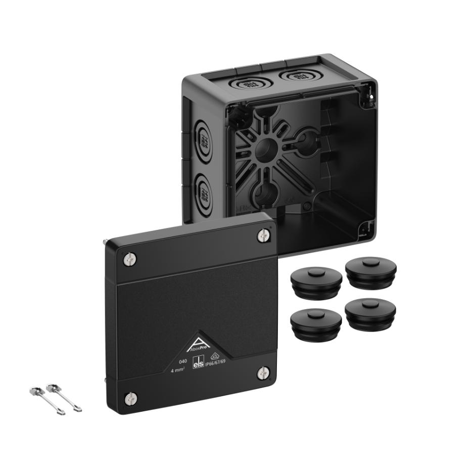 Afgreningskasse Abox Pro 040-L/sw